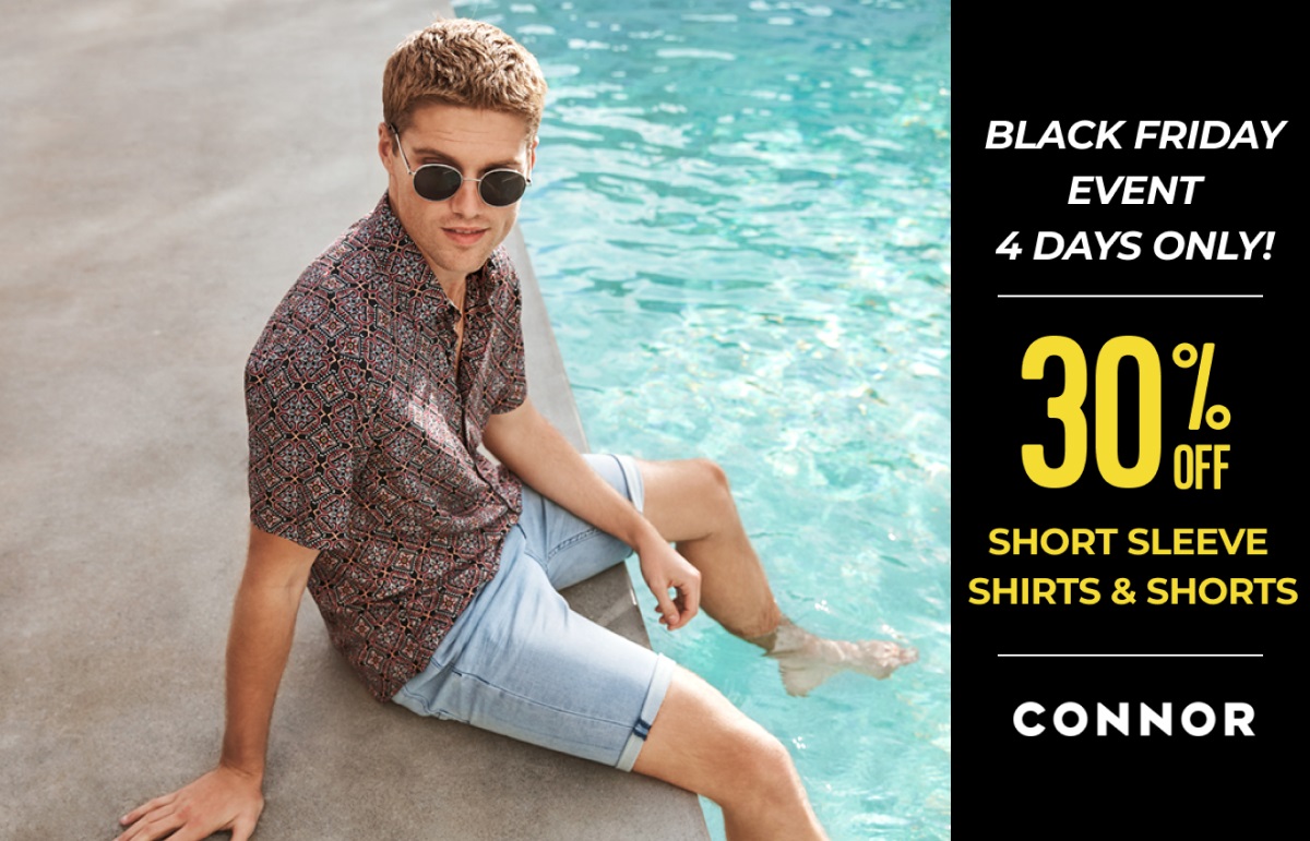 Connor Black Friday sale
