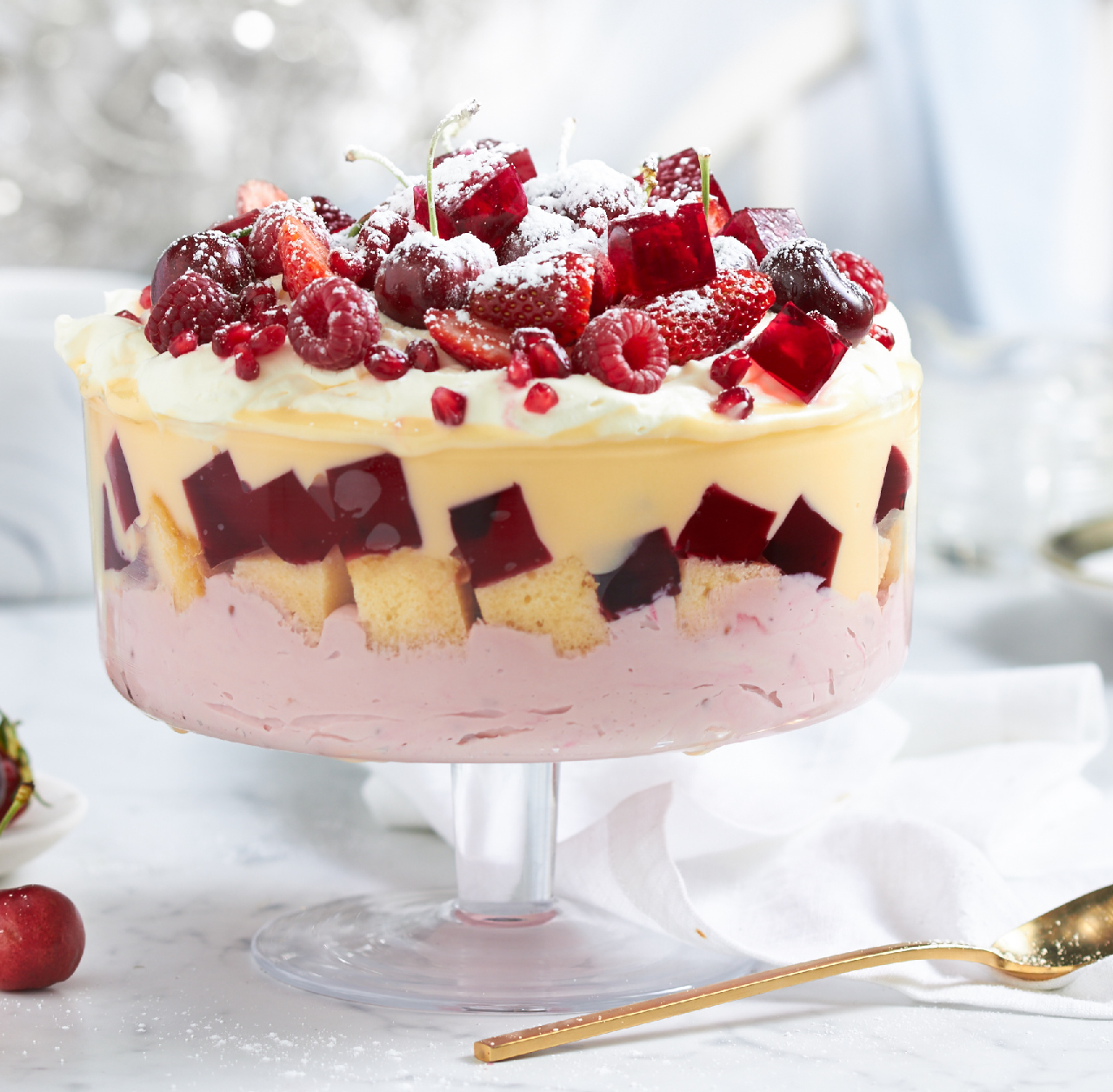 Easter Recipe: Cherry Berry Trifle
