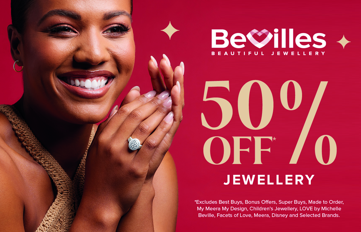 50% off Jewellery at Bevilles
